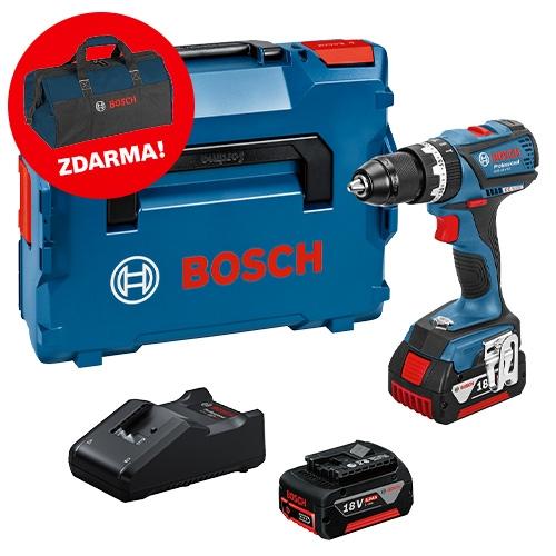 Aku příklepový vrtací šroubovák Bosch GSB 18V-EC 0.601.9E9.120