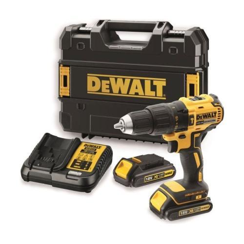 Aku vrtačka DeWALT DCD778S2T 18V bezuhlíková s příklepem 2x aku Li-ion 1