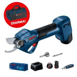 Aku zahradní nůžky Bosch Pro Pruner 0.601.9K1.021 2x aku 3Ah