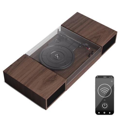 Auna TT-Play 2x10W BT RCA-Out 3-rychlostní gramofon