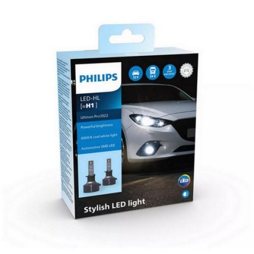 Autožárovky Philips HL H1-LED Ultinon Pro3022 12/24V 20W P14