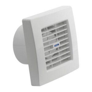 Axiální koupelnový ventilátor Kanlux TWISTER AOL100T 70953 s automatickou žaluzií a časovým doběhem