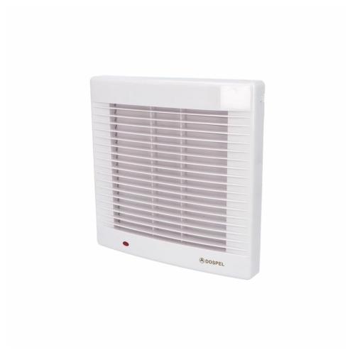 Axiální koupelnový ventilátor s automatickou žaluzií a časovým doběhem DOSPEL POLO 6/AŽ/WC 1020017