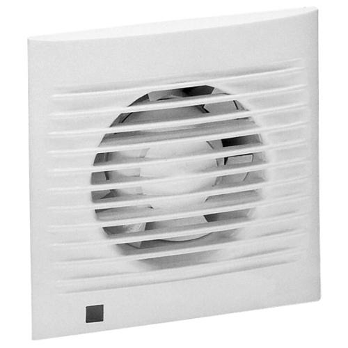 Axiální koupelnový ventilátor se zpětnou klapkou a časovým doběhem Soler&Palau DECOR 100/CRZ