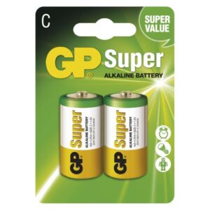 Baterie C GP LR14 Super alkalické (blistr 2ks)