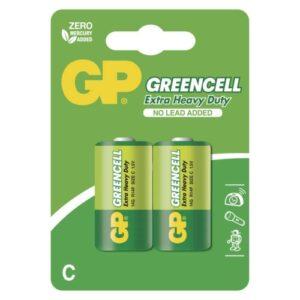 Baterie C GP R14 Greencell (blistr 2ks)