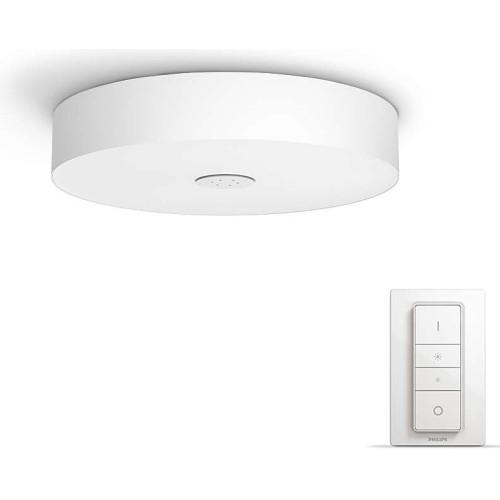 Bluetooth LED stropní svítidlo Philips Hue Fair BT 40340/31/P6 bílé 2200-6500K s dálkovým ovladačem