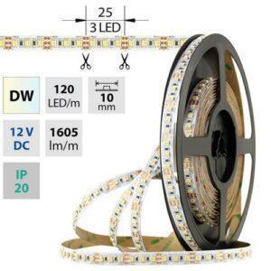 CCT LED pásek McLED 12V teplá+studená bílá š=10mm IP20 19