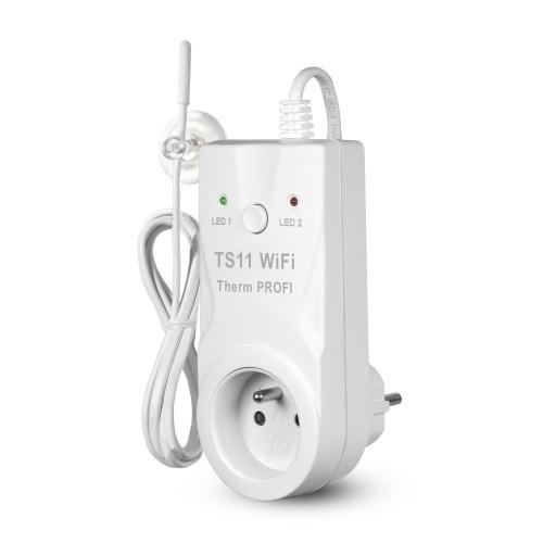 Chytrá tepelně spínaná zásuvka ELEKTROBOCK TS11 WiFi Therm Profi