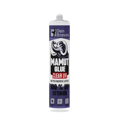 Den Braven lepidlo MAMUT GLUE CLEAR UV 290ml transparent 51933BD