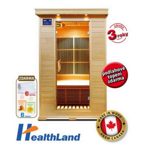 Infrasauna DeLuxe 2002 Carbon HEALTHLAND 642002KC