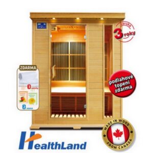 Infrasauna DeLuxe 3003 Carbon HEALTHLAND 643003KC