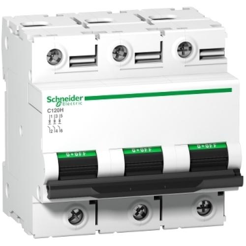 Jistič Schneider Electric Acti9 C120H 3P 80A B A9N18424