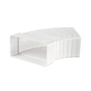 Koleno 3° až 48° VENTS 82810 horizontální 60x204mm PVC 1008188