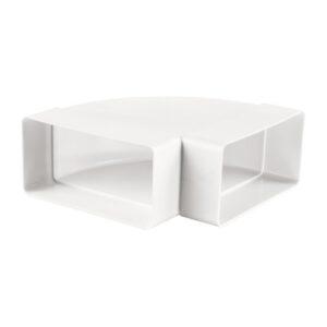 Koleno 90° VENTS 8281 horizontální 60x204mm PVC 1008186