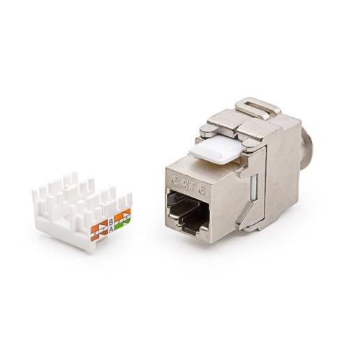 Konektor keystone Keline KEJ-C6-S-TL RJ45 Cat.6 STP beznástrojový