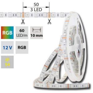 LED pásek McLED 12V RGB š=10mm IP54 14