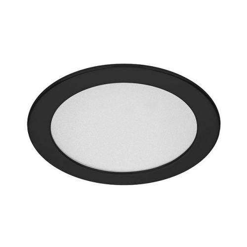 LED podhledové svítidlo Panlux DOWNLIGHT CCT ROUND IP44 12W černá PN22400010