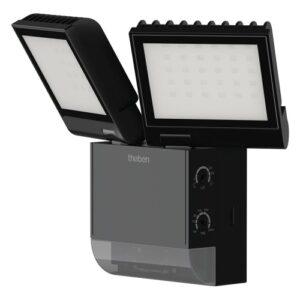 LED reflektor THEBEN s čidlem theLeda S17-100 BK černý 2x8