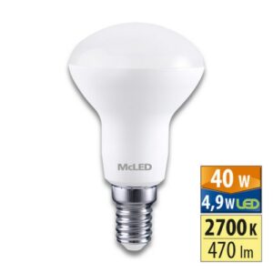 LED žárovka E14 McLED R50 4