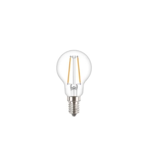 LED žárovka E14 PILA Classic Filament P45 2W (25W) teplá bílá (2700K)