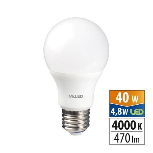 LED žárovka E27 McLED 4