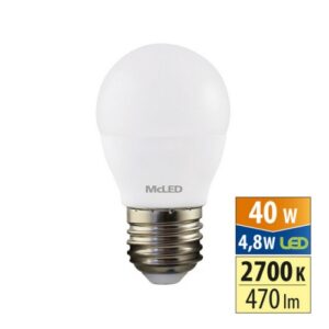 LED žárovka E27 McLED 4