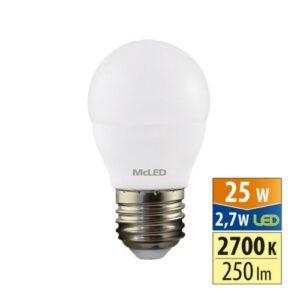 LED žárovka E27 McLED G45 2