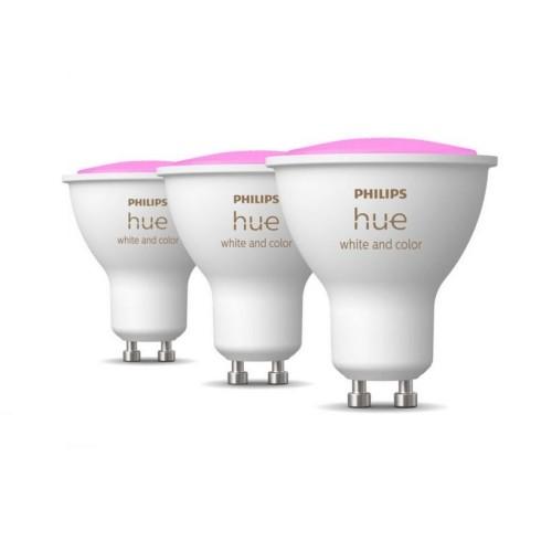 LED žárovka GU10 Philips Hue 3ks 4