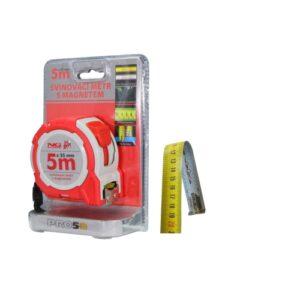 Metr svinovací oboustranný 5m stopka s magnetem ND 741 900