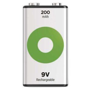 Nabíjecí baterie 9V GP ReCyko 200mAh NiMH B2552 (1ks v papírové krabičce)