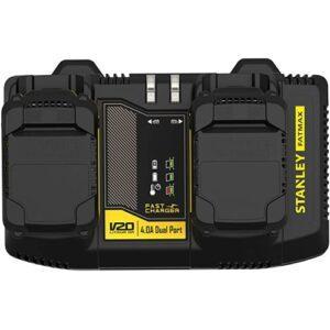 Nabíječka Dual Port Stanley FatMax V20 SFMCB24 18V 4A bez akumulátorů