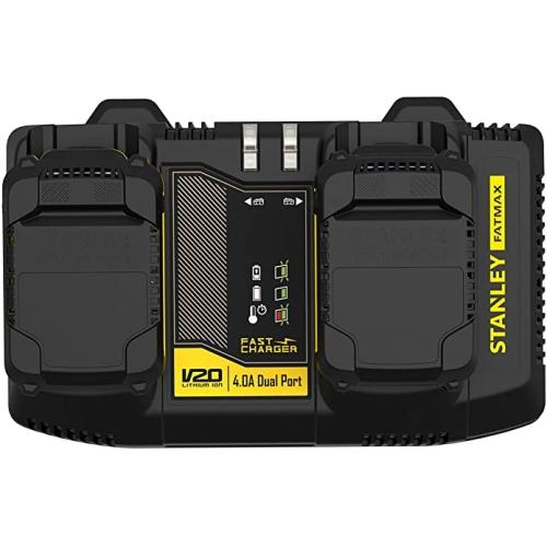 Nabíječka Dual Port Stanley FatMax V20 SFMCB24 18V 4A bez akumulátorů