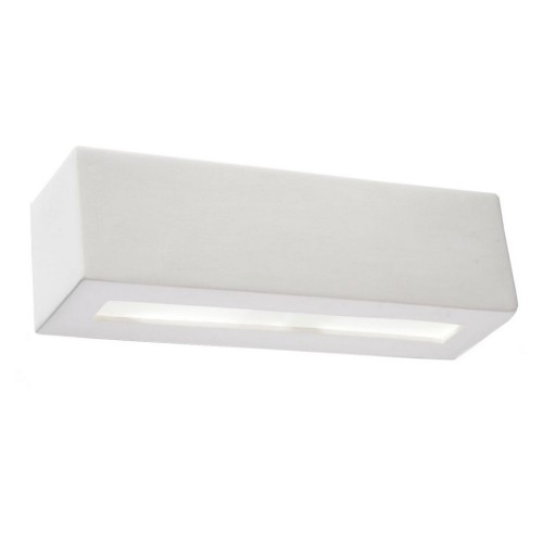 Nástěnné keramické svítidlo SOLLUX Vega E27 1x60W bez zdroje SL.0006 bílá