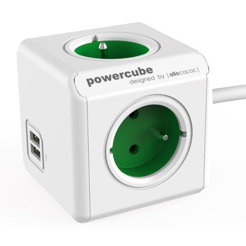 POWERCUBE EXTENDED USB 4X230V + USB + 1