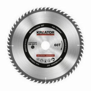 Pilový kotouč na dřevo 254mm 60T KREATOR KRT020428