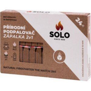 Podpalovač přírodní 2v1 (24ks) SOLO 620117 667553