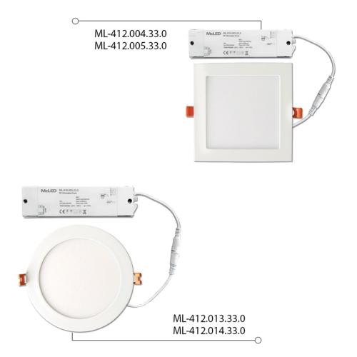 RF stmívatelný driver 300mA McLED ML-910.005.22.0