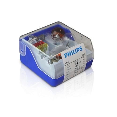 Sada autožárovek Philips Single Kit H1 55008SKKM P14