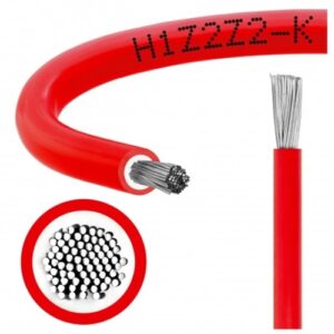 Solární kabel H1Z2Z2-K 4 RT 4mm2 červený