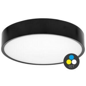 Stropní LED svítidlo Ecolite MARTIN WMAT350-25W/CR 3000/4000K černá IP65