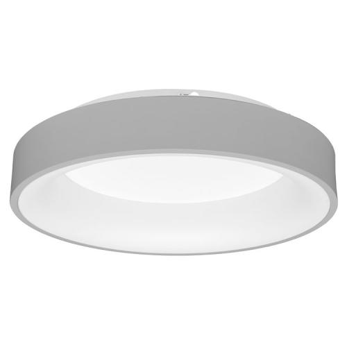 Stropní LED svítidlo Ecolite NEST WMKL01R-40W/LED-SED šedá 3000-6500K s dálkovým ovladačem