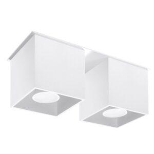 Stropní svítidlo SOLLUX Quad 2 GU10 2x40W bez zdroje SL.0065 bílá