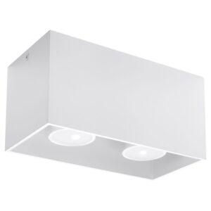 Stropní svítidlo SOLLUX Quad GU10 2x40W bez zdroje SL.0380 bílá