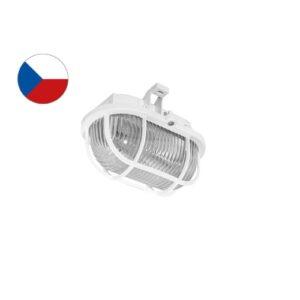 Svítidlo Panlux OVAL PLAST SOP-60/B 60W E27 bílá IP44