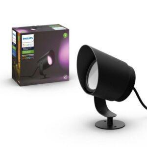 Venkovní spotové zemní/nástěnné svítidlo Philips Hue Lily XL 17462/30/P7 2000K-6500K RGB