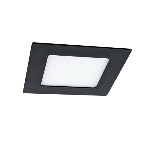 Vestavné svítidlo Greenlux LED30 VEGA-S BLACK 6W WW GXDW353 118x118mm 2800K IP44